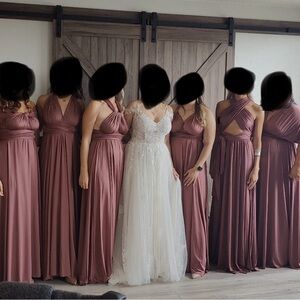 Bridesmaid Multi Style Dress